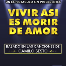 VIVIR ASÍ ES MORIR DE AMOR. Camilo Sesto