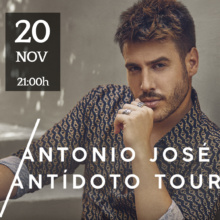 Antonio José concierto 20 noviembre