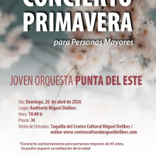 Concierto de Primavera Para Personas Mayores