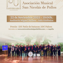 Concierto 30 Aniversario de la Asociación Musical «San Nicolas» de Pollos.