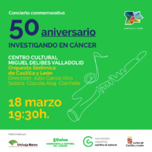 La Asociación Contra el Cáncer en Castilla y León ofrece un concierto con la Orquesta Sinfónica de Castilla y León bajo la dirección de Julio García Vico
