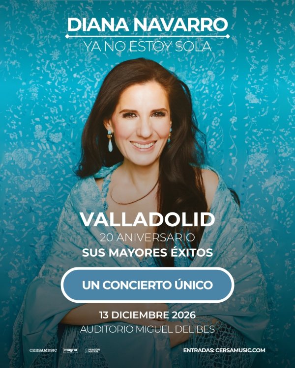DIANA NAVARRO EN VALLADOLID – YA NO ESTOY SOLA – GIRA 20 ANIVERSARIO