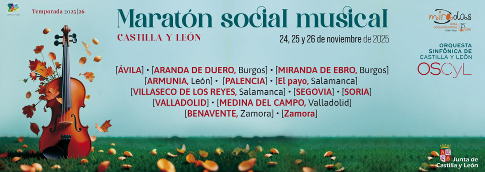 Maratón social musical 2025 noviembre