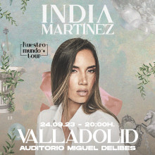 India Martínez. Gira Nuestro Mundo